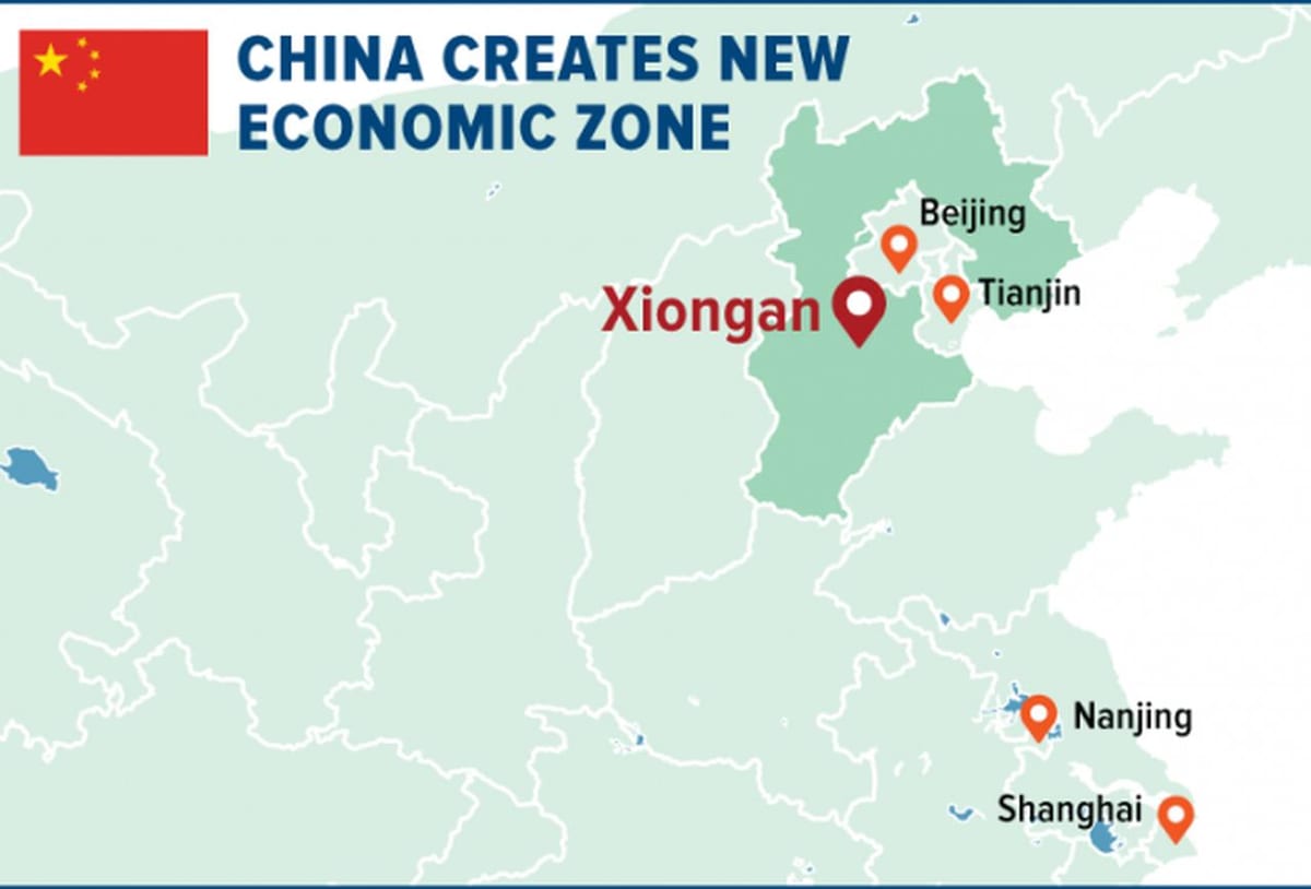 kartta Shenzhen special economic zone